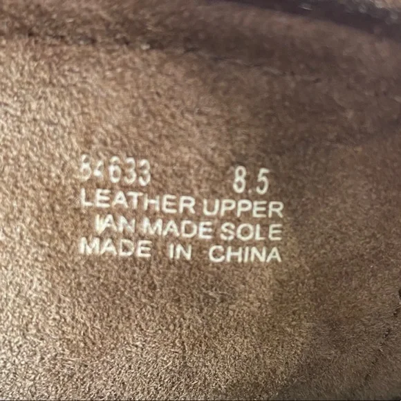 Minnetonka Suede Double Layered Fringe Boots W 8.5 - Picture 6 of 7